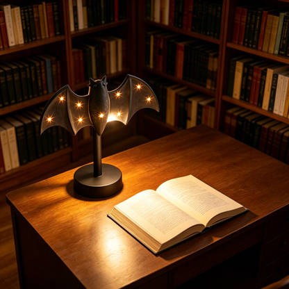 💡Gothic Style Decorative Table Lamp with Warm Ambient Glow 🖤