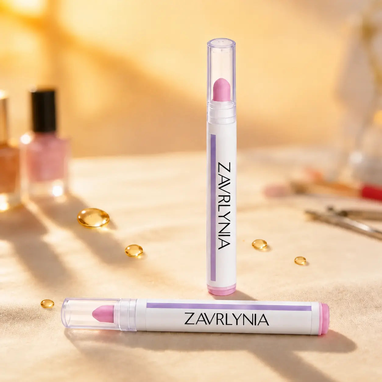 💅 2-in-1 Ceramic Cuticle Care Pen – Hydrate, Smooth & Tidy