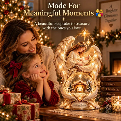 🎉 ✝️ Bring the Holy Night Home – Heavenly Noel Nativity Light