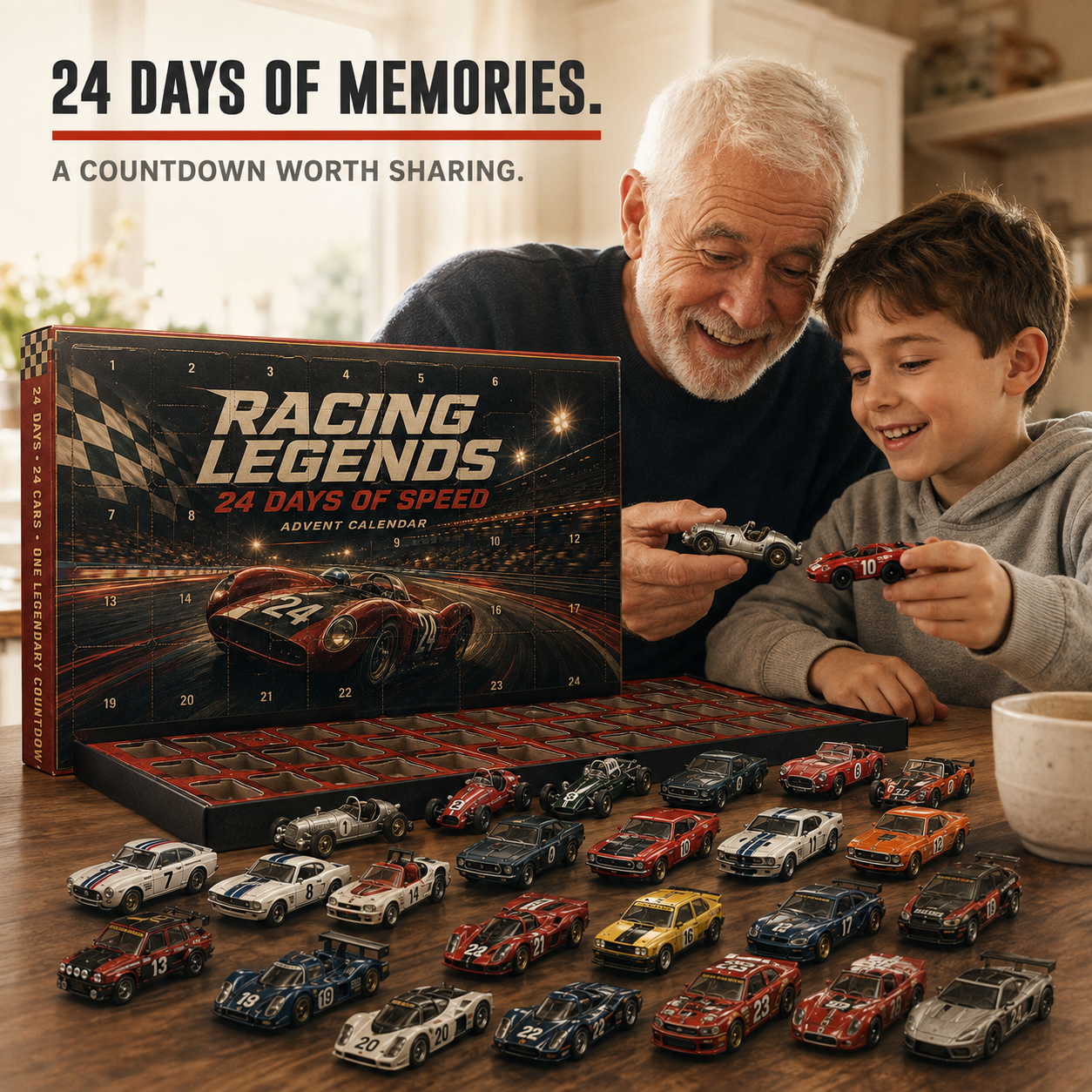 🏆Racing Legends Advent Calendar — 24 Days of Speed