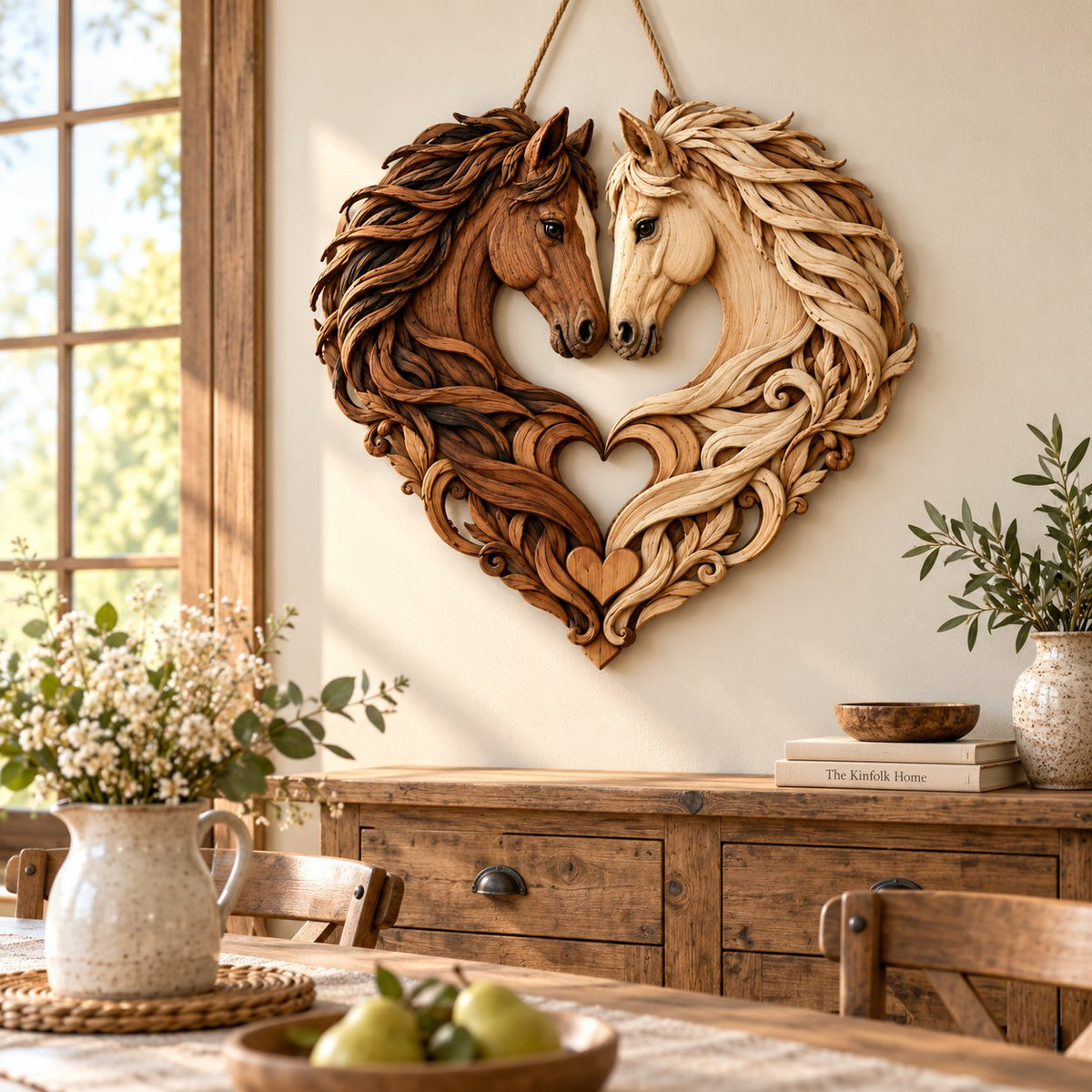 Rustic Farmhouse Horse Décor