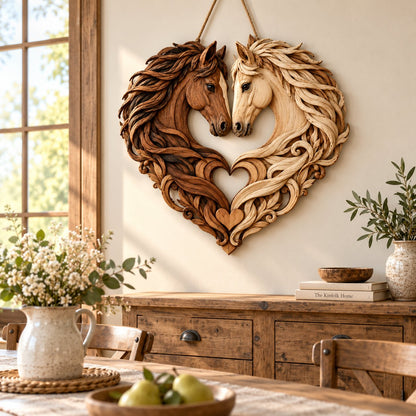 Rustic Farmhouse Horse Décor