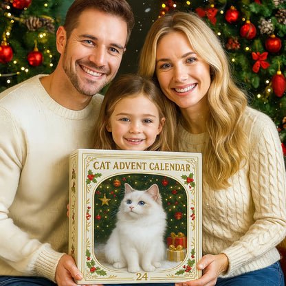 🎄LAST DAY 49% OFF -💥Advent Calendar 2026 Cat Advent Calendar - Giftfor Adults Friends CatOwners and Lovers Christmas Holiday Countdown Gift