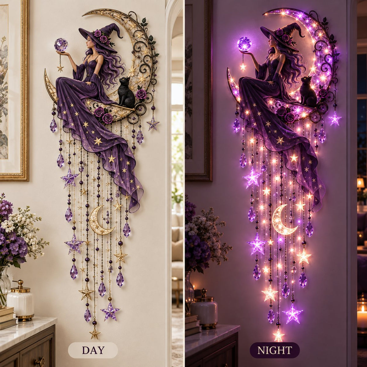 🌙✨ Bring a Little Witchy Magic to Every Empty Wall