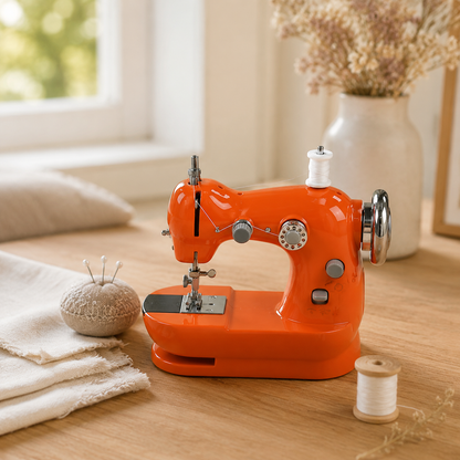 Mini Electric Sewing Machine– Compact Beginner-Friendly Sewing Machine for Home & DIY