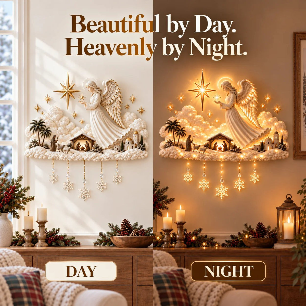 ✨Last Day 49% OFF✨ Christmas Blessing Angel Glow