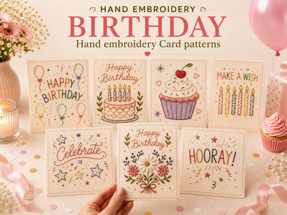 🔥LAST DAY 50% OFF - 🌲 🪡 Christmas Hand Embroidery Card DIY Kit | Stitch Your Way Into the Christmas Spirit ✨ 🎁
