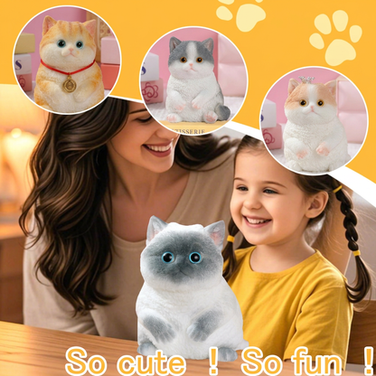 🎨🐾Soft and Cuddly Cat – Stress-Relief Squeezable Toy