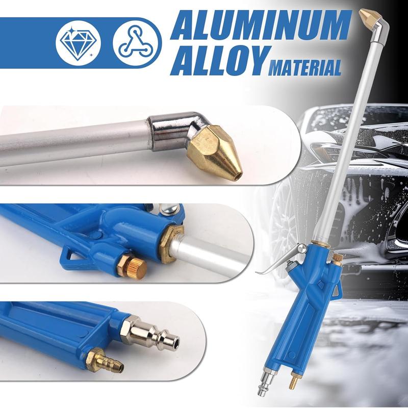 🔥LAST DAY 49% OFF - 🛠️💧High-Pressure Pneumatic Air Blow Gun with Extended Nozzle for Engine & Mechanical Deep Cleaning