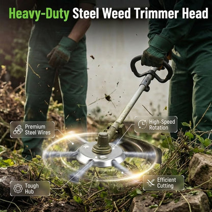 Turn Your Weak Weed Wacker Into a Concrete-Crushing Beast — Rip Through Thick Weeds, Moss & Rust in Minutes 💥