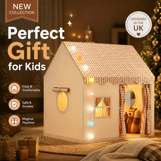 🏰50% OFF NOW! ⏰ Children's Play Tent Castle – Spacious & easy to set up – Breathable fabric, perfect for indoor or outdoor fun – encourages imaginative play ✨🧸