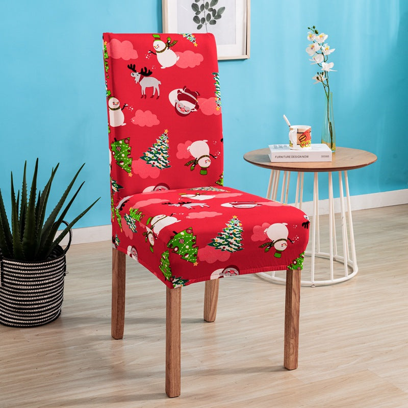 Santa Claus Dining Chair Covers Set