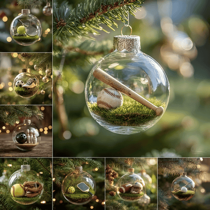 🎁Limited release-🌲Christmas Gift--⚾Sports Holiday Ornament(BUY 7 FREE SHIPPING)