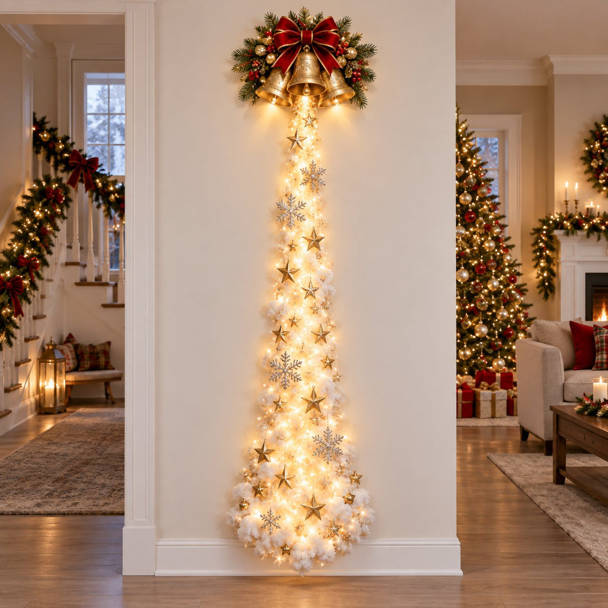 ✨Christmas Magic Trail Wall Light - A Little Christmas Magic, Right on Your Wall