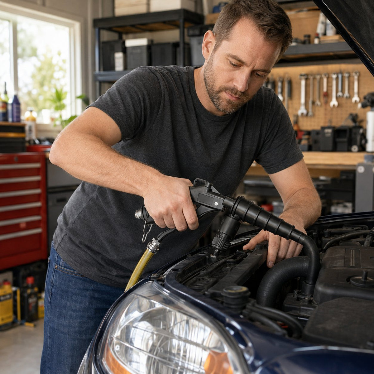 Coolant Flush Gun & Heater Core Flush Kit