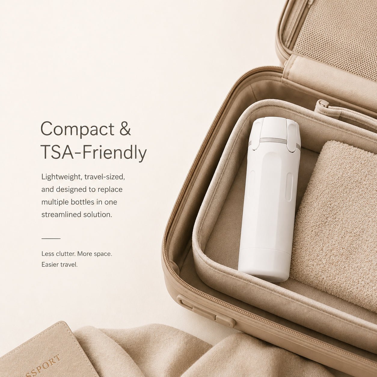 4-in-1 Travel Dispenser Bottle