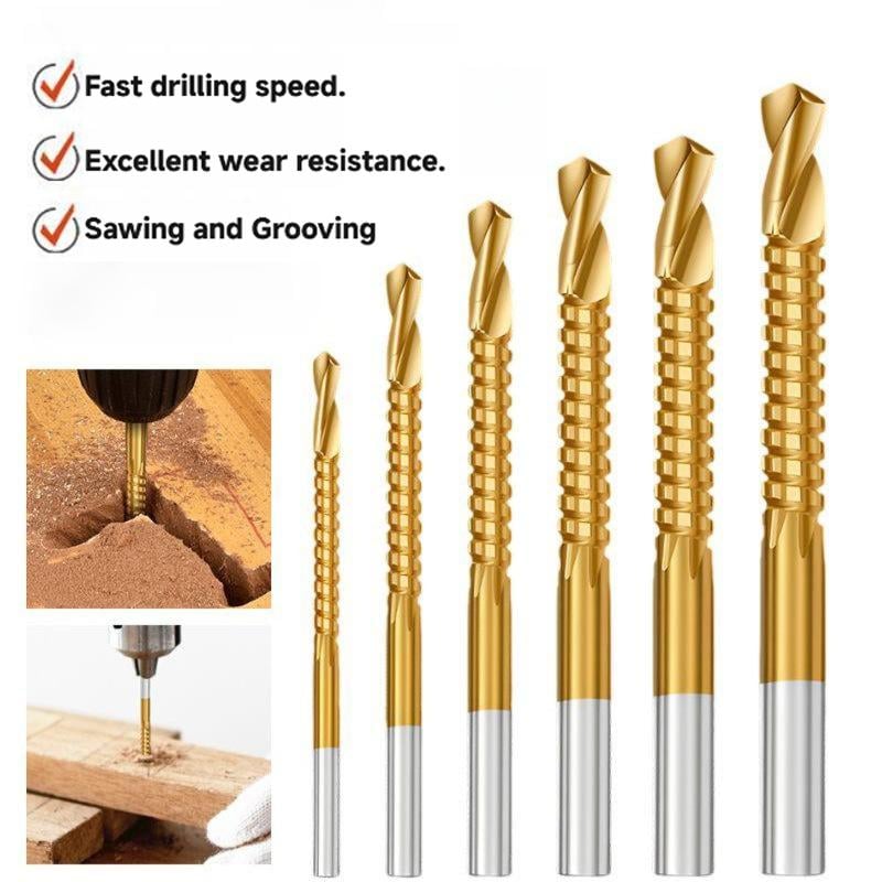 Carbon steel 6-Piece Metalworking Tool Set: Drill, Cut, & Carve Like a Pro 🛠️