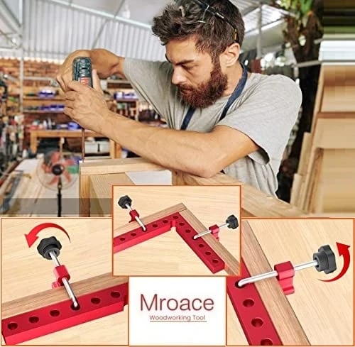 🔥Last Day 50% OFF - 📐Mroace 90 Degree Aluminum Corner Clamps