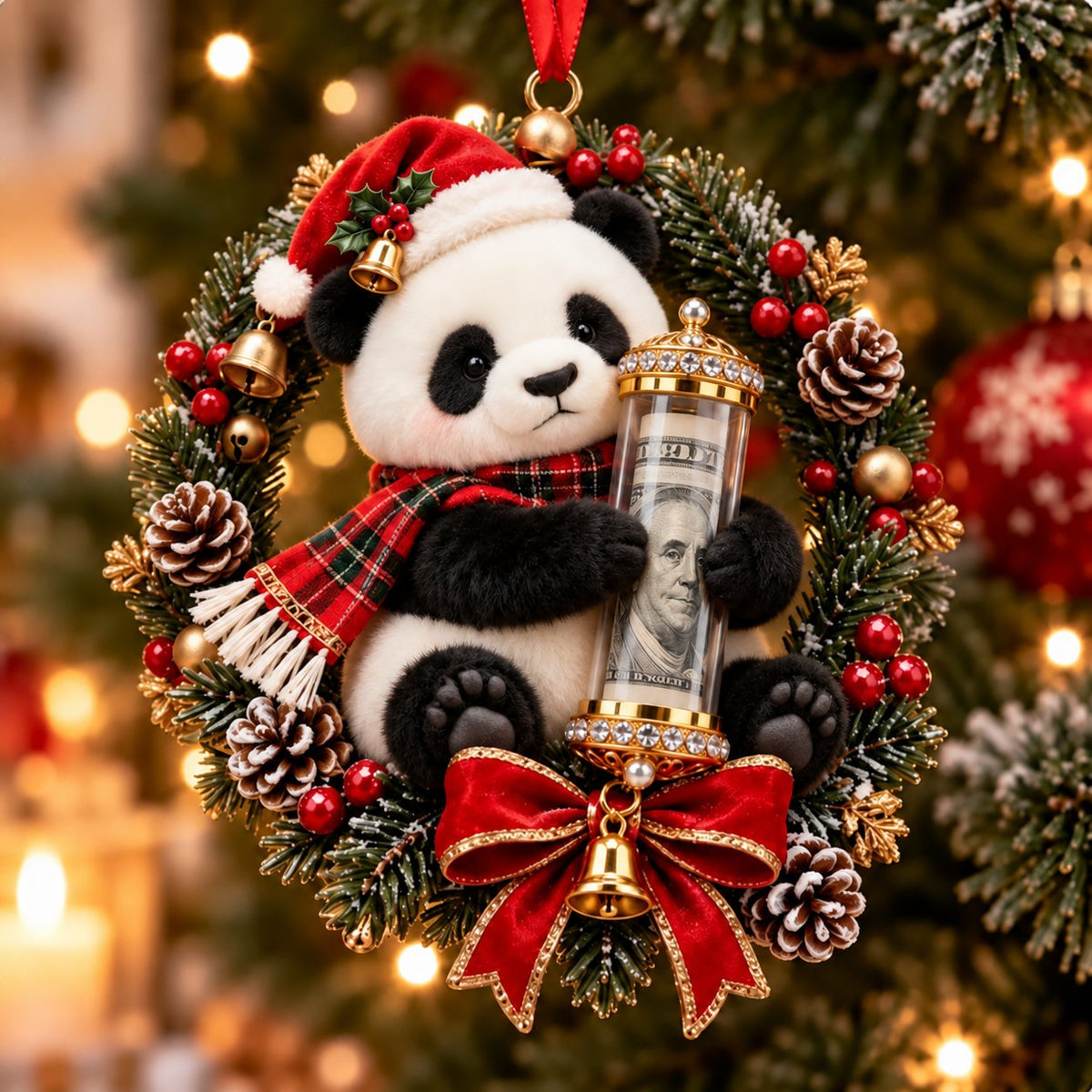 🎄 💵 Christmas Cash Gift Ornament -  ✨A Fun Way to Give Money This Christmas