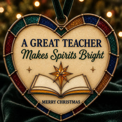 ✨ Heartfelt 'Stained-Glass Style' Christmas Ornaments | The Perfect Holiday Gift for Everyone You Love ❤️🎄