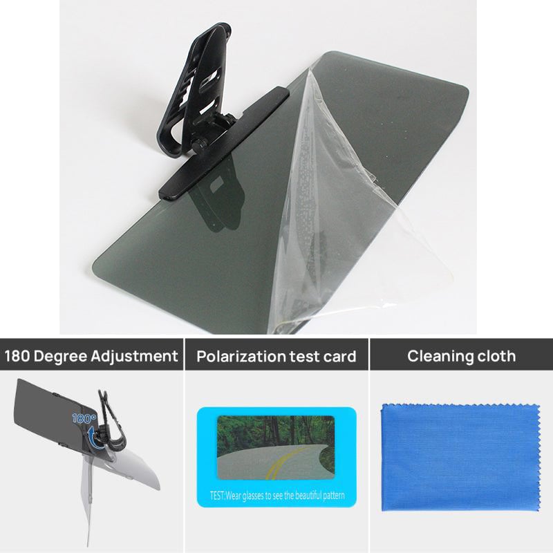 🔥Last Day 49% OFF🚗Universal Car Sun Visor With Polarized Glare Protection