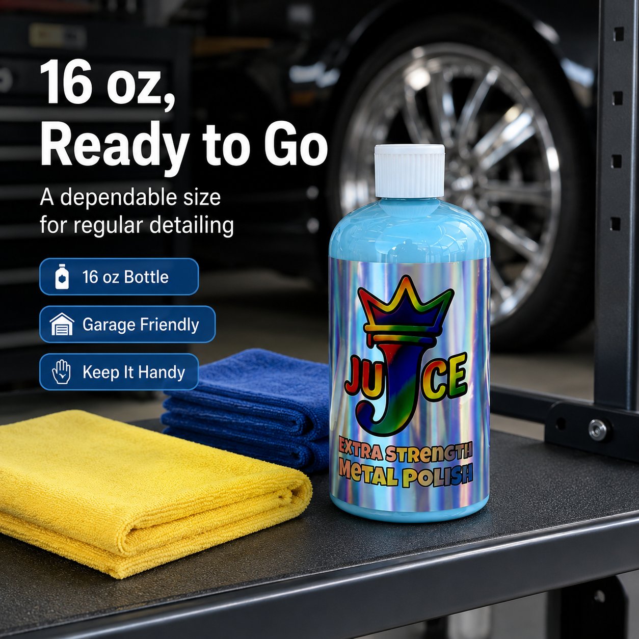 ✨J. Juice Polish Complete Metal Polish & Shine Restoration Kit