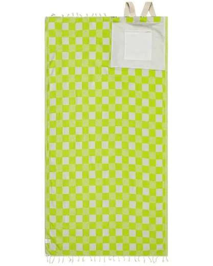 ⏰LAST DAY 49% OFF - 🏖️2-in-1 Convertible Towel & Backpack with Inner Zip Pocket & Sand-Repelling Fabric