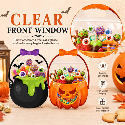 👻 EARLY HALLOWEEN DEAL 49% OFF 🎃 Fun Halloween Treat Bags for Parties & Trick-or-Treat