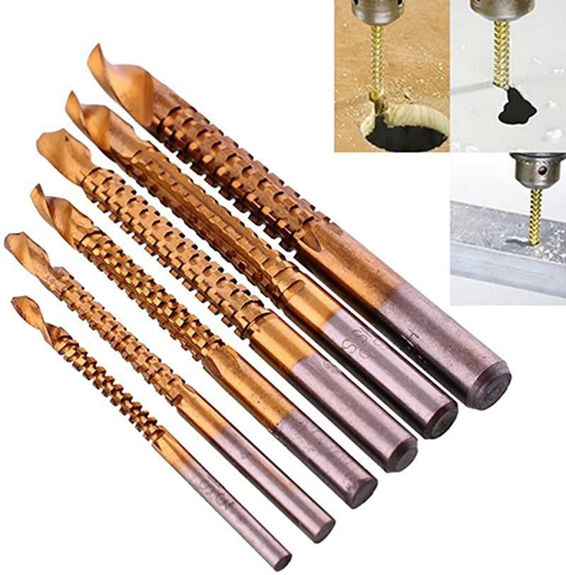 Carbon steel 6-Piece Metalworking Tool Set: Drill, Cut, & Carve Like a Pro 🛠️