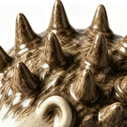 🎁 Save 55% Today! ✨ Cute Resin Hedgehog Ring & Trinket Holder