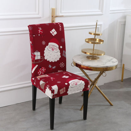 Santa Claus Dining Chair Covers Set