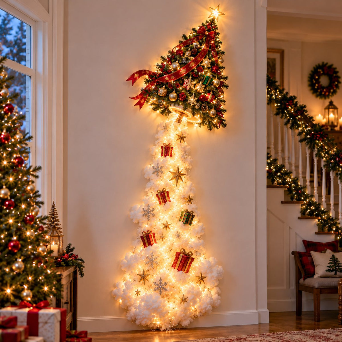 ✨Christmas Magic Trail Wall Light - A Little Christmas Magic, Right on Your Wall