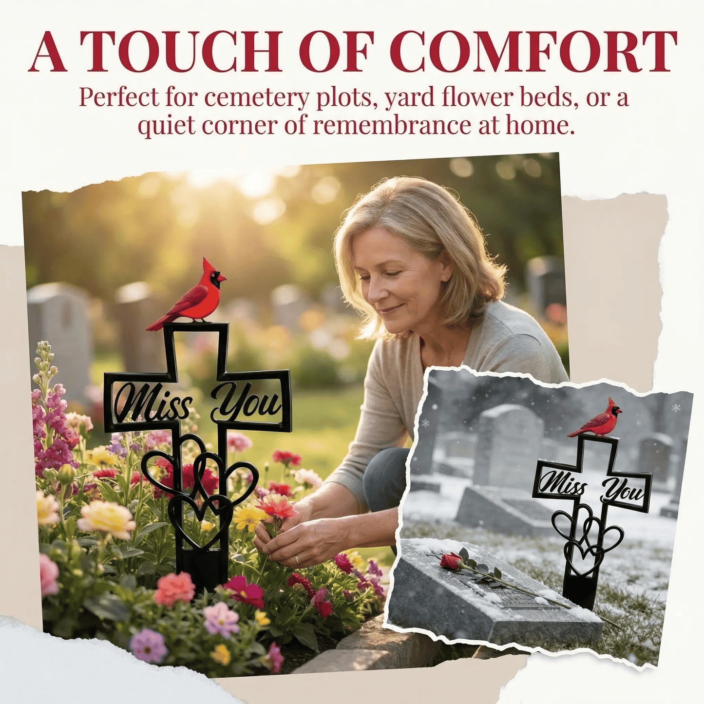 A Lasting Memory That Lives On – Memorial Plaque Tribute💖✝️