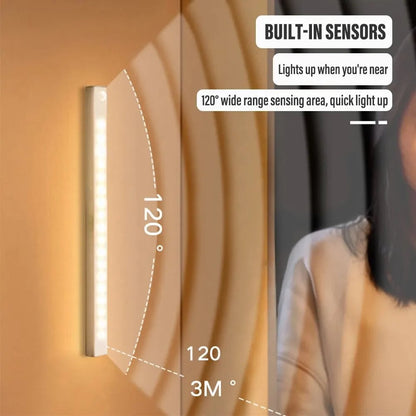 (🎁Last Day 49% OFF)💡Punch-free Smart Sensor Magnetic Rechargeable LED Lights✨