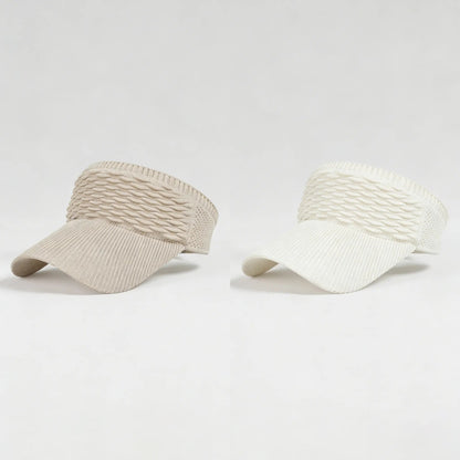 🌓Last Day 49% OFF-👒 2-Pack Women's High Ponytail Sun Visor Hats