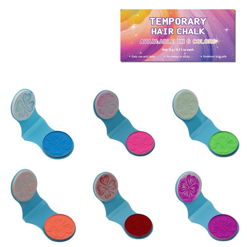 🔥Last Day 46% OFF - 🌈12-Color Temporary Hair Chalk Applicator Set