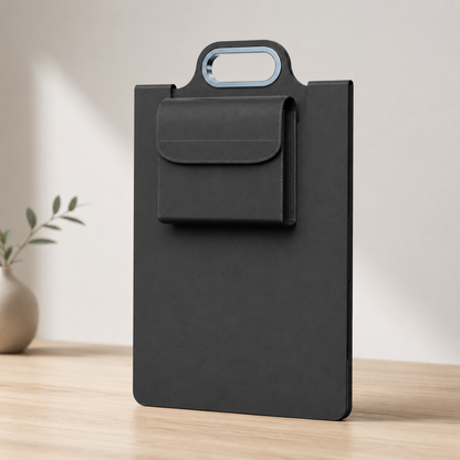 ✨The All-In-One Mobile Workstation Sleeve | Built-In 15W Multi-Device Wireless Charger, Ergonomic Laptop Stand & Mousepad (Fits up to 16")