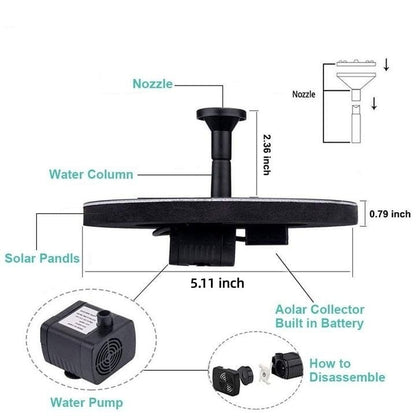 🔥Buy 2 Free Shipping💥Solar Powered Water Fountain
