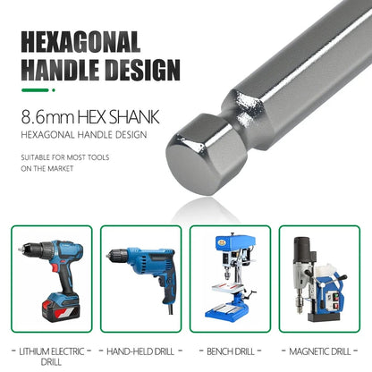 🔥LAST DAY 49% OFF - 🛠️Heavy-Duty 1/4" Hex Shank Hole Saw & Coring Bit