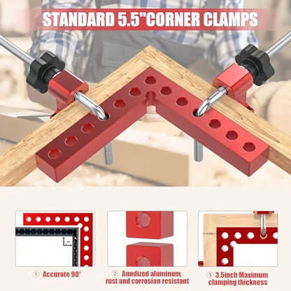 🔥Last Day 50% OFF - 📐Mroace 90 Degree Aluminum Corner Clamps