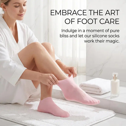 Silicone Protective Moisturizing Foot Socks for Foot Care