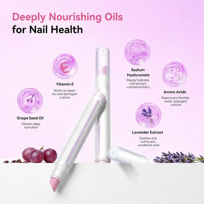 💅 2-in-1 Ceramic Cuticle Care Pen – Hydrate, Smooth & Tidy
