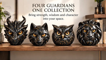 🔥 Luxury Guardian Animal Stone Sculpture- ✨ Elegant Home Décor & Gift-Ready Art Piece