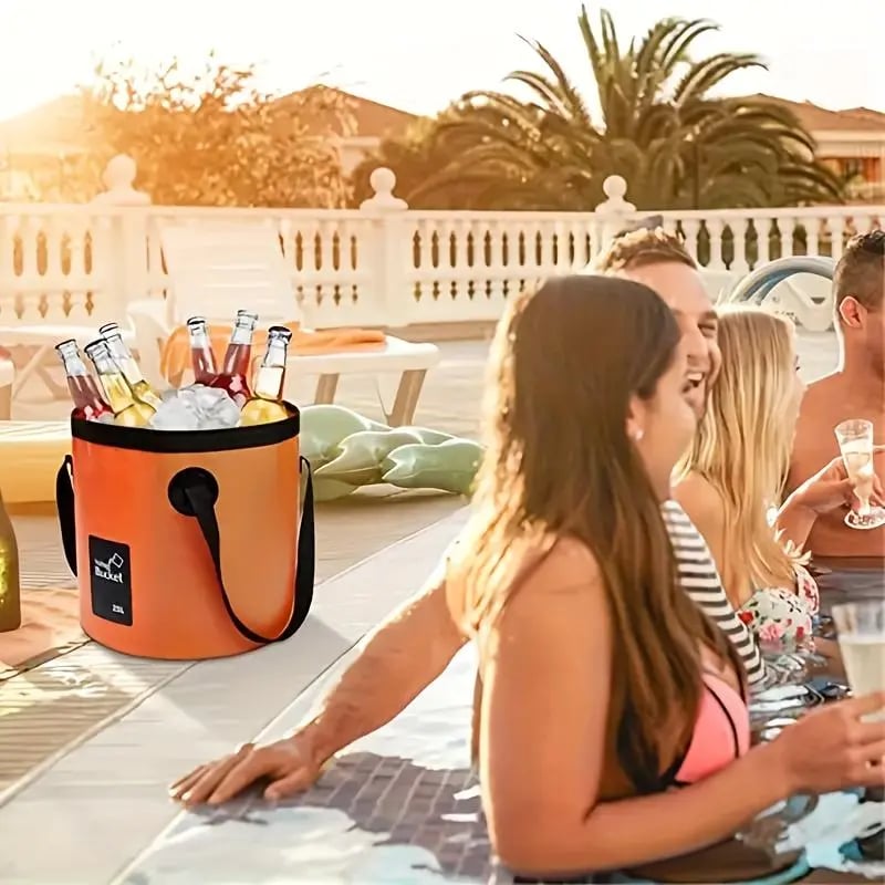 🪣20L Portable Folding Water Storage Bucket🚰Your Go‐Anywhere Water Companion