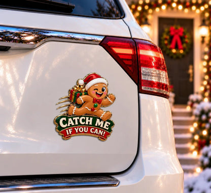 🎄 Funny Christmas Character Car Emblems | Add Instant Holiday Cheer to Your Ride