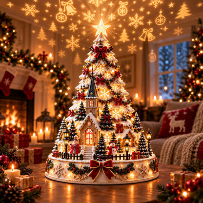 🏆 60,000+ Sold - 🎄MerryRealm™ Christmas Village Lightscape Tree