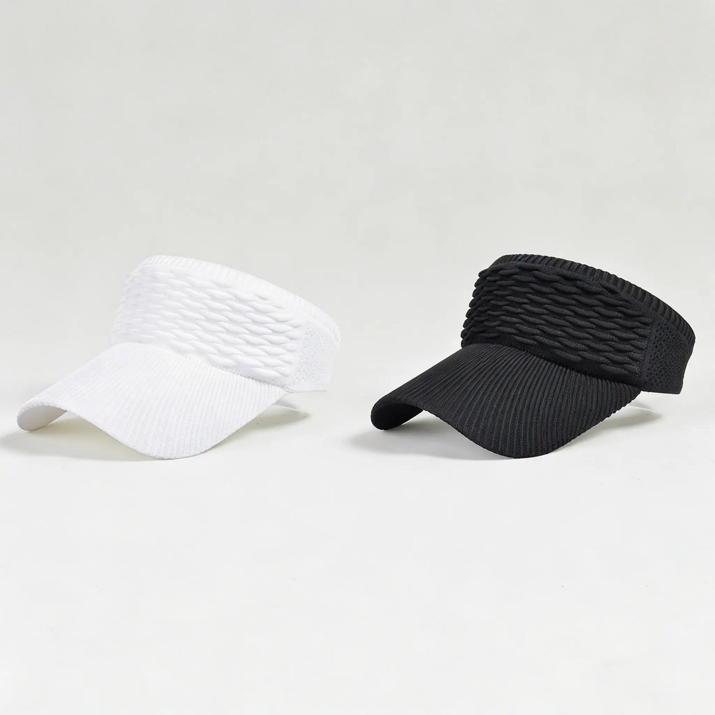 🌓Last Day 49% OFF-👒 2-Pack Women's High Ponytail Sun Visor Hats