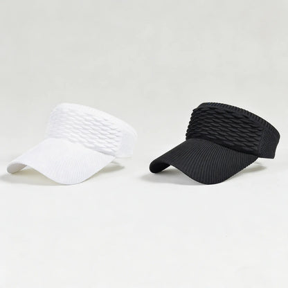 🌓Last Day 49% OFF-👒 2-Pack Women's High Ponytail Sun Visor Hats