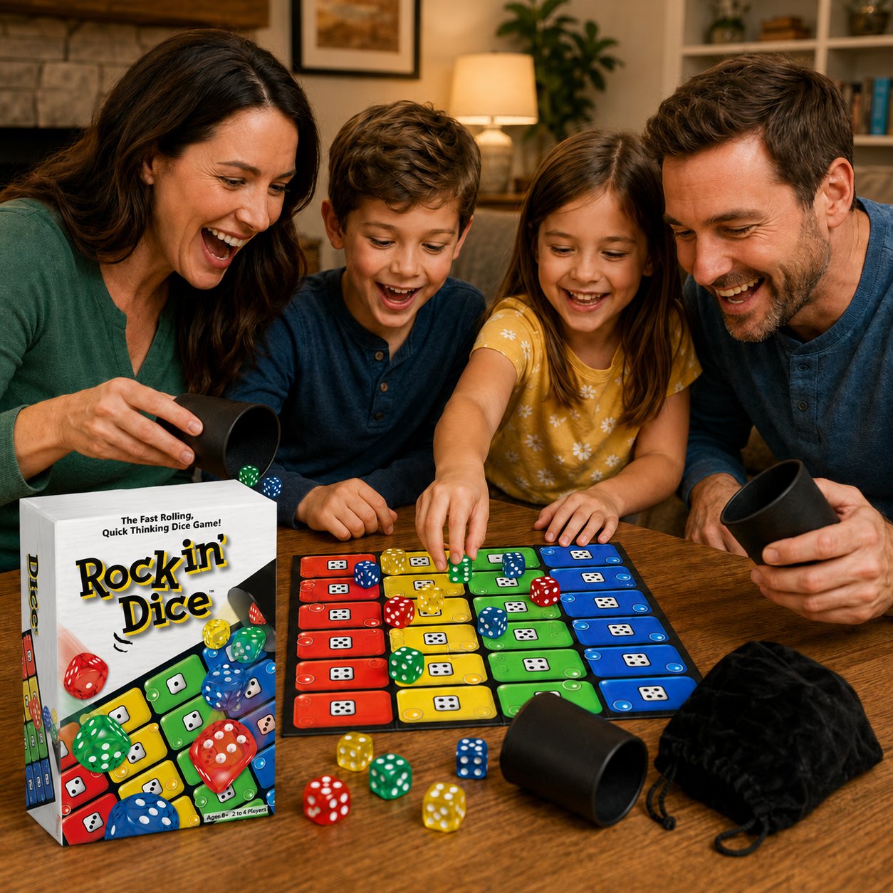 🎲Rocking Dice Game for Family Game Night & Parties