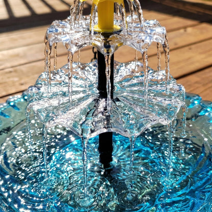 ✨2026 Spring special offer 70% off-🐦Solar Cascade Hanging Bird Bath Fountain